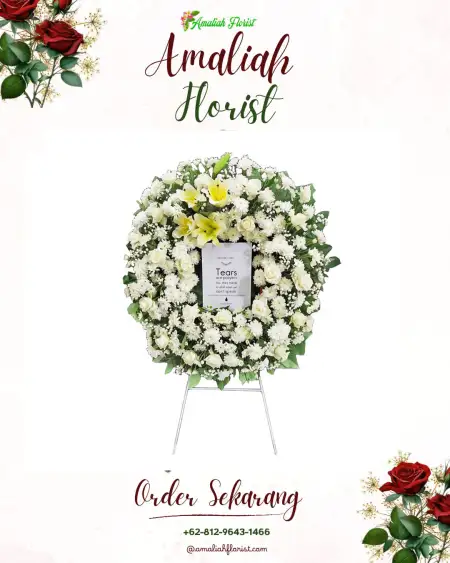 Krans Bunga Duka Cicinde Selatan
